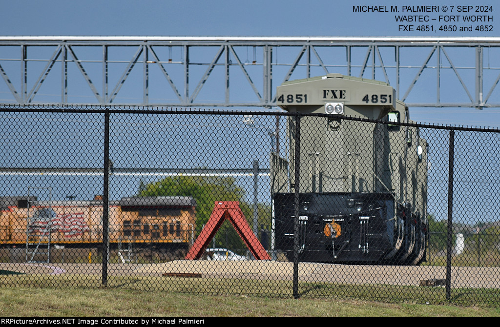 FXE ES44AC Units 4851, 4850 and 4852